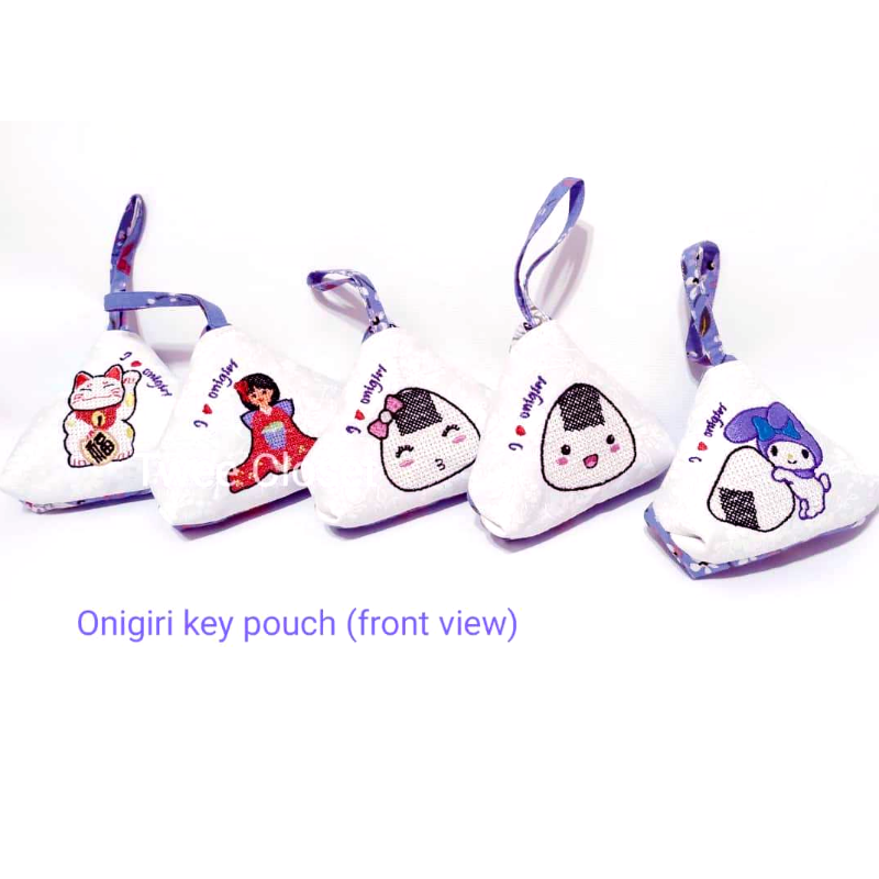 Onigiri Key Pouch (by Twee Closet)