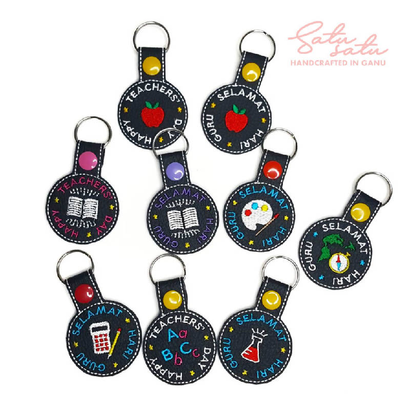 Embroidered Keychain: : Hari Guru / Teachers' Day