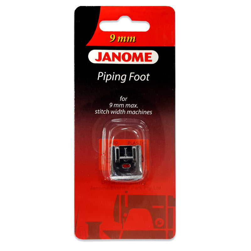 Janome 9 mm Piping Foot