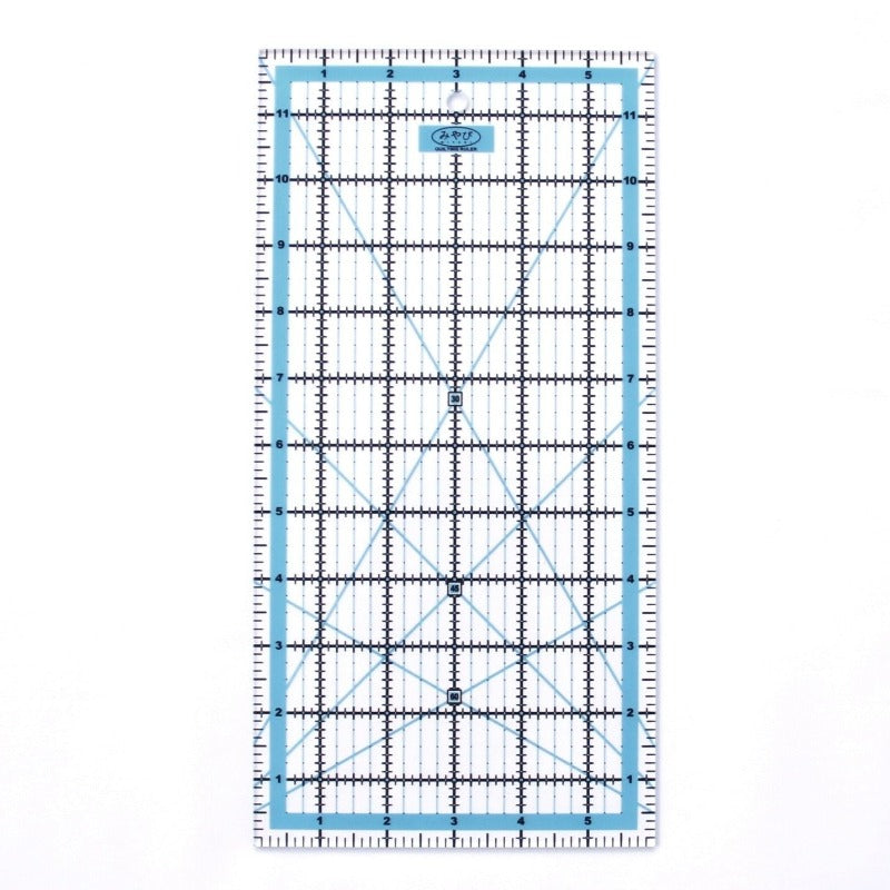 QUILTING RULER MIYABI 6"×12"