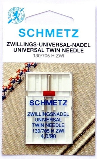 SCHMETZ Twin Needle Size: 2,0, 3,0, 4,0