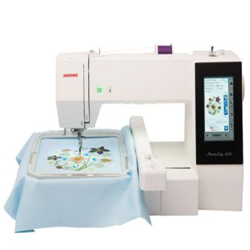 Janome Memory Craft 500E - 100% Automation Embroidery Machine | Sewing ...