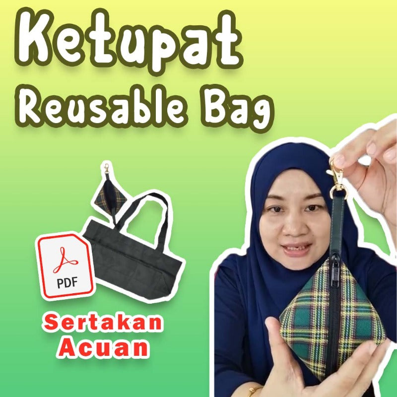 Ketupat Reusable Bag Online Workshop