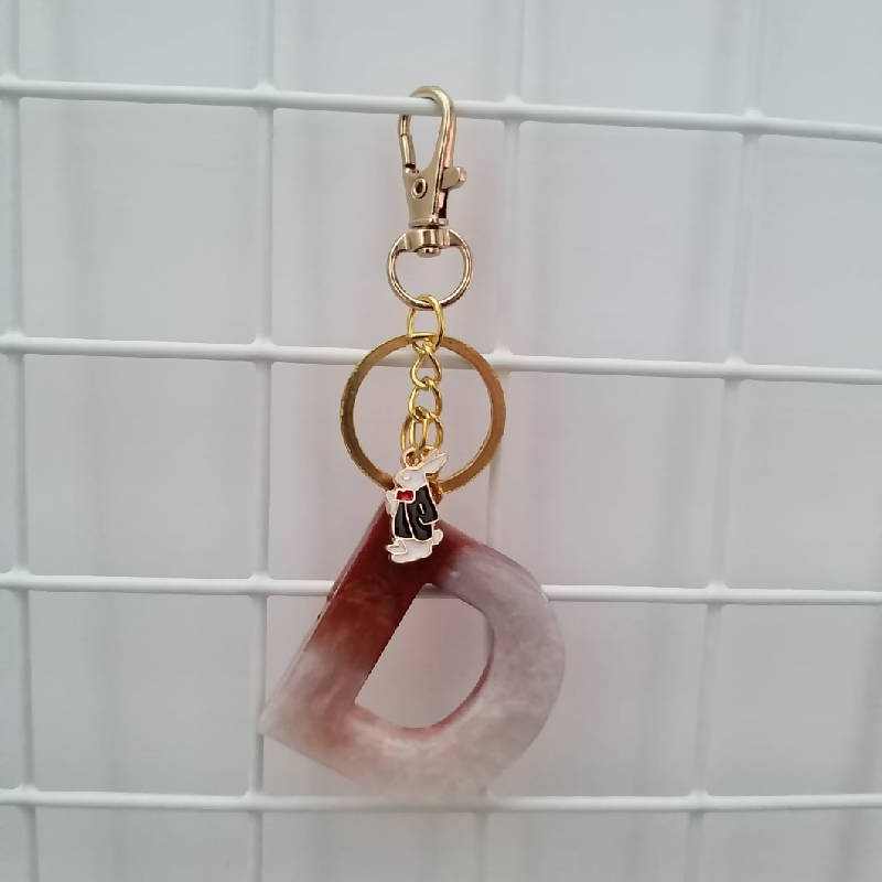 Custom Made Resin Keychain