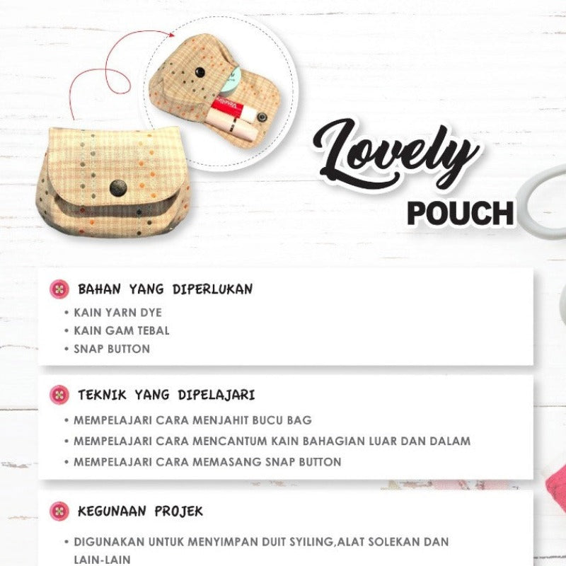 Lovely Pouch Online Workshop