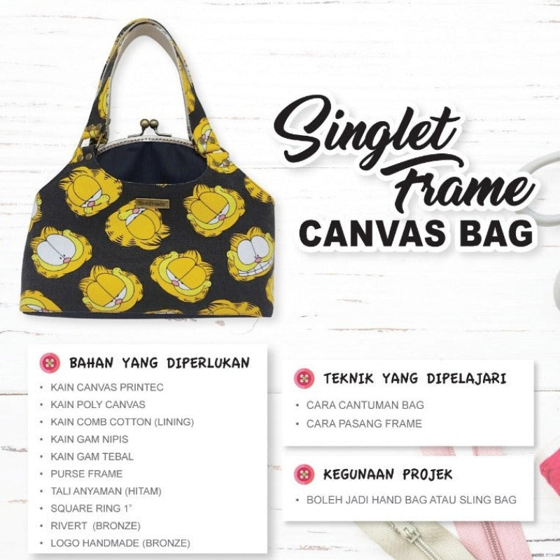 Singlet Frame Canvas Bag Online Workshop