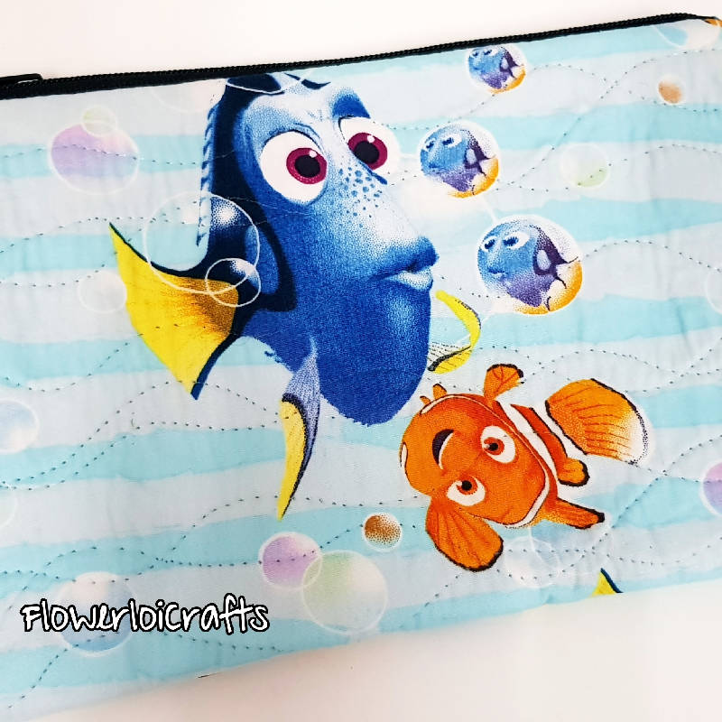 Special Quilted Pencil Case (Nemo)