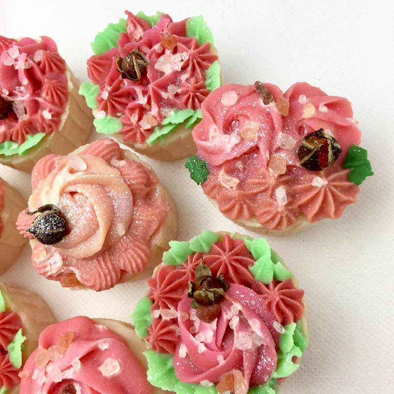 Handmade soap - Rose Cupcake