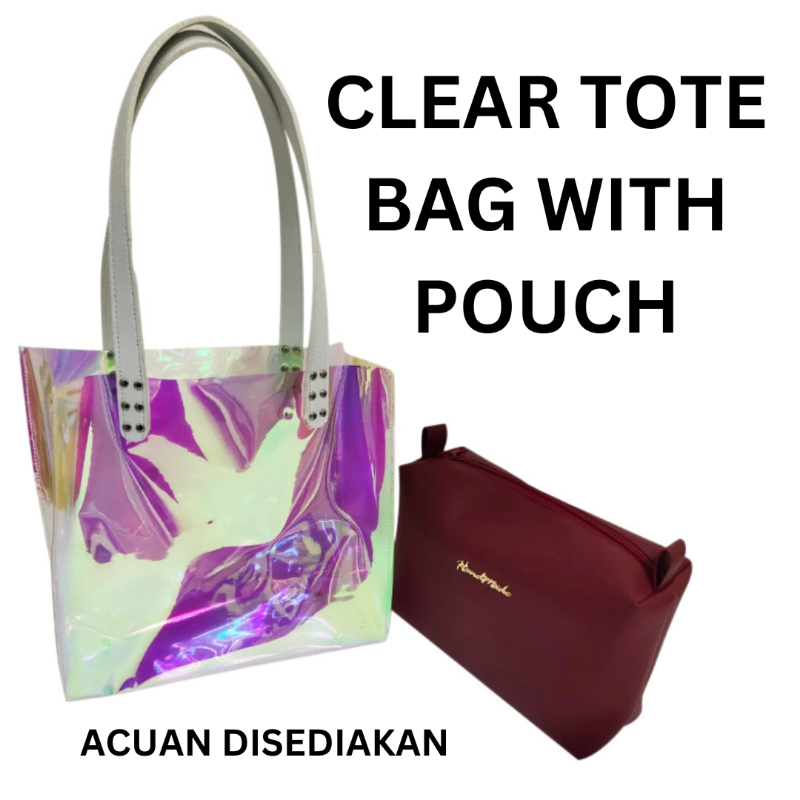 Clear Tote Bag with Pouch - Part 1 Online Workshop