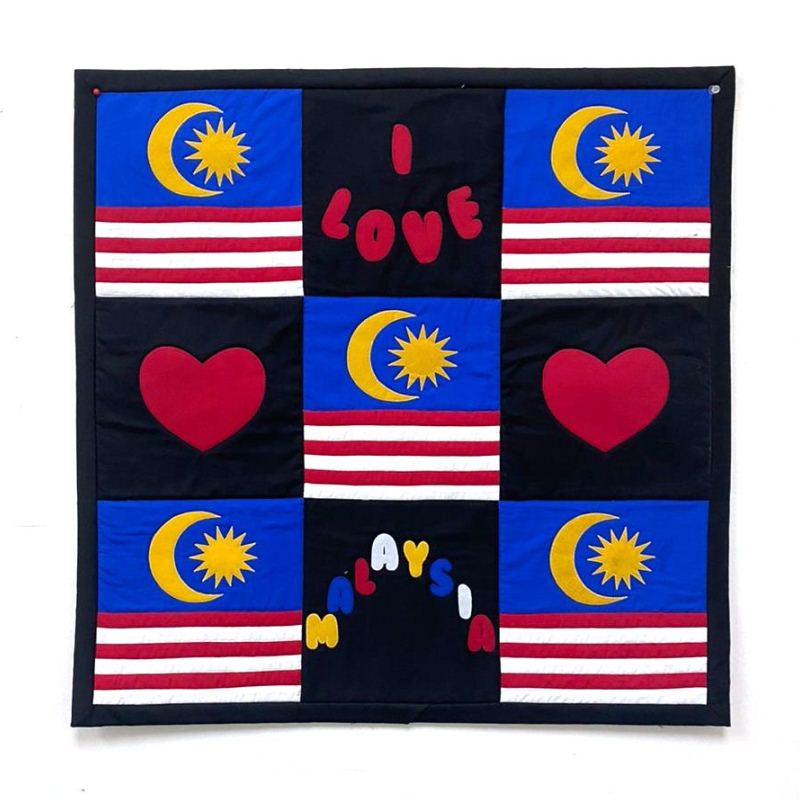 (Premium Group) Malaysia Flag Wallhanging Material Pack