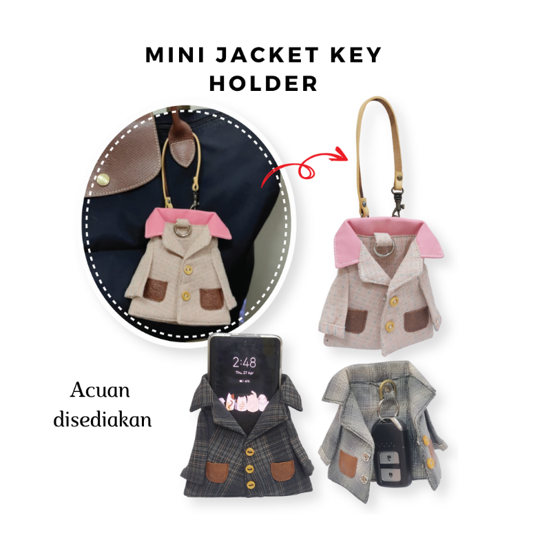 Mini Jacket Key Holder Online Workshop