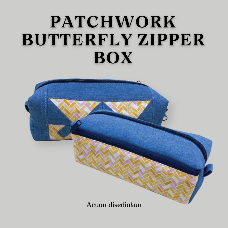 Butterfly Zipper Box Online Workshop