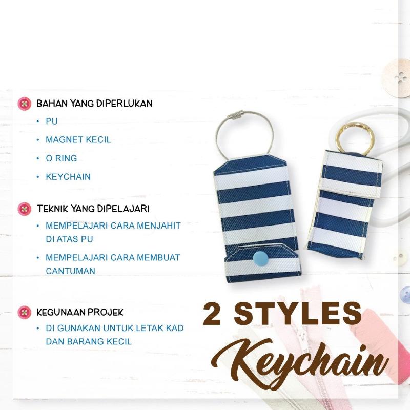 2 Styles Keychain Online Workshop