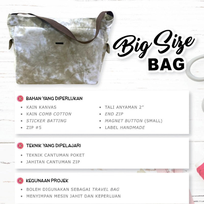 Big Size Bag Online Workshop