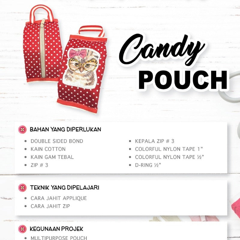 Candy Pouch Online Workshop