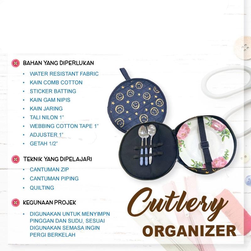 Cutlery Organizer Online Workshop