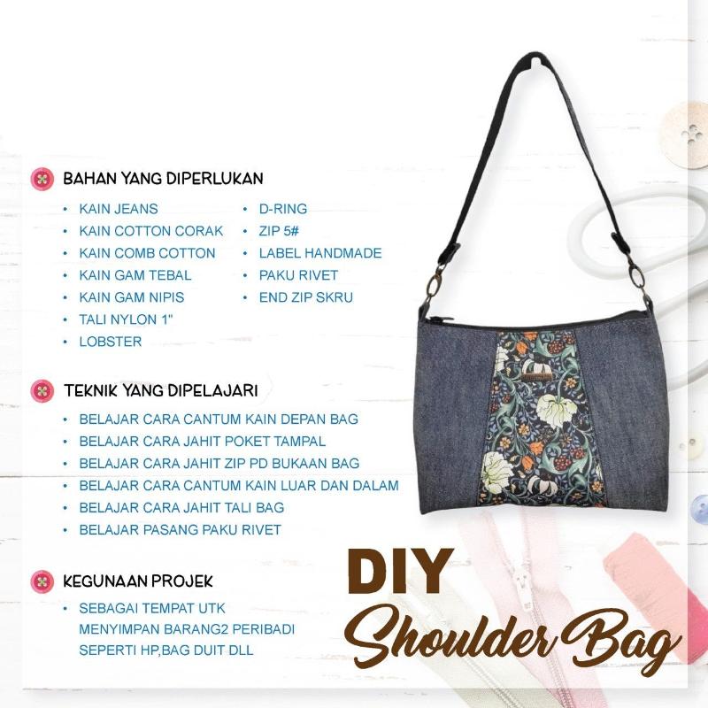 DIY Shoulder Bag Online Workshop