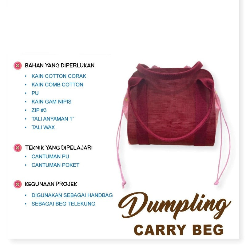 Dumpling Carry Bag Online Workshop