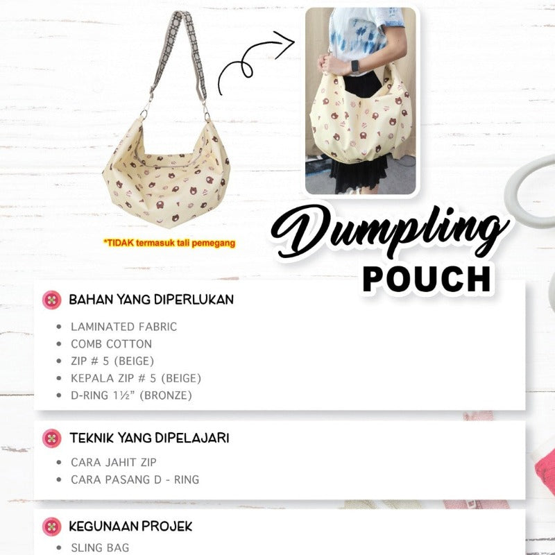 Dumpling Pouch Online Workshop