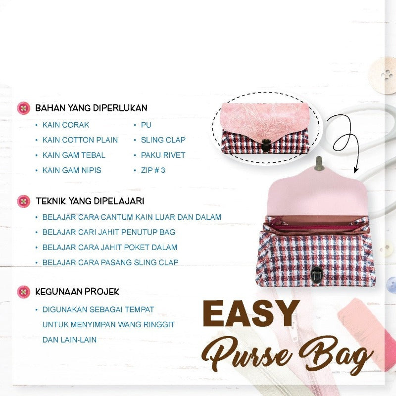 Easy Purse Bag Online Workshop