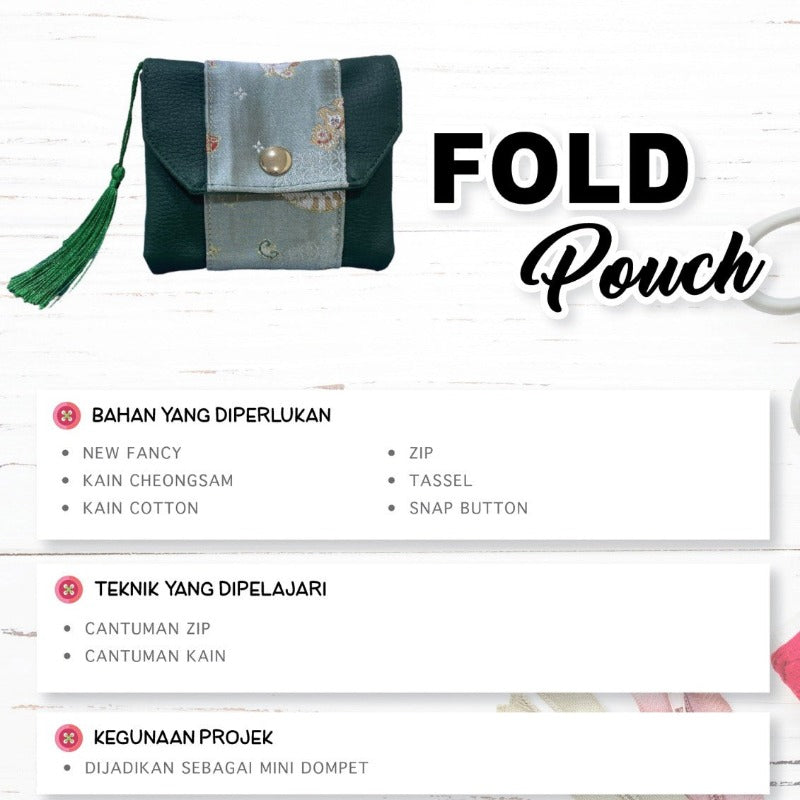 Fold Pouch Online Workshop