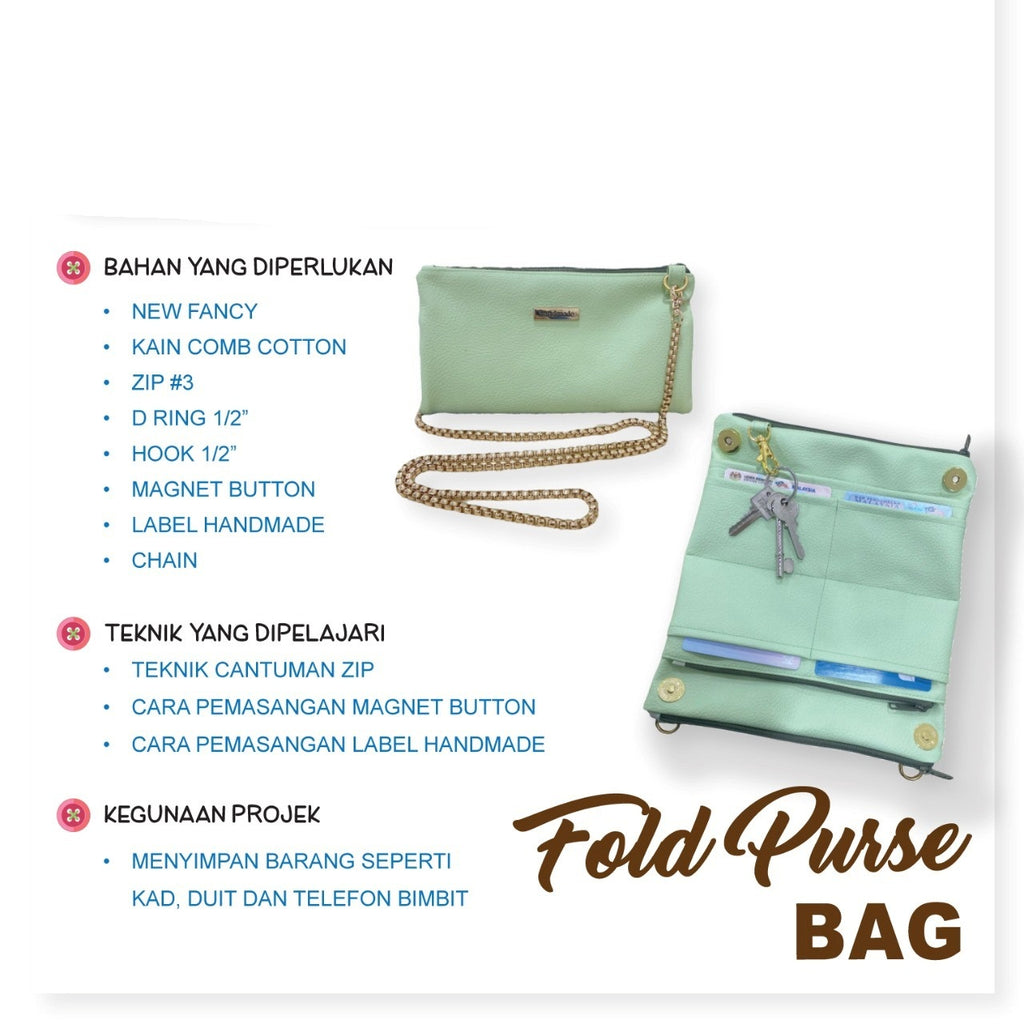 Fold Purse Bag Online Workshop