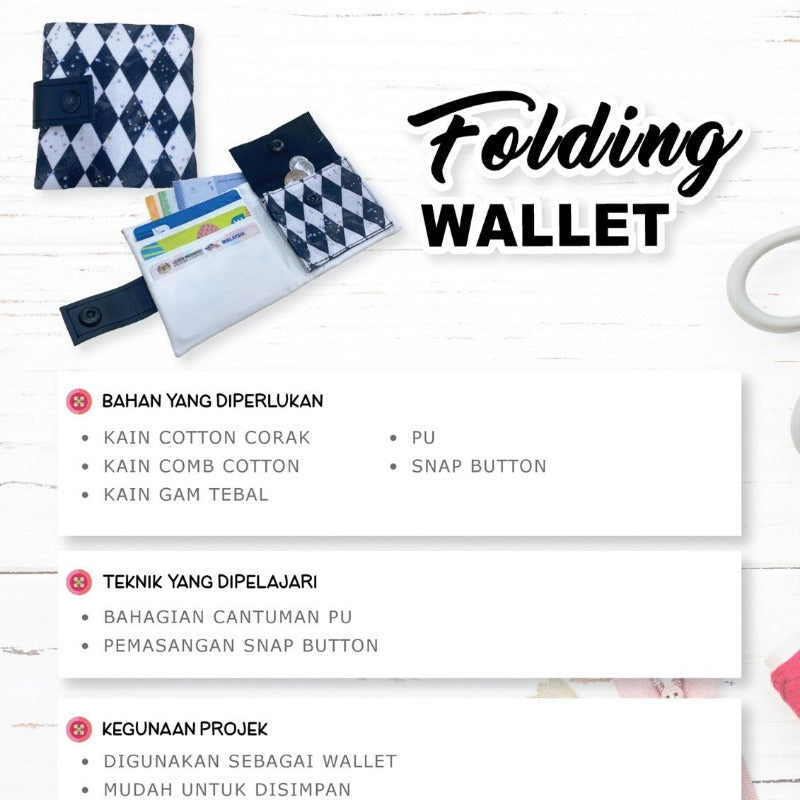 Folding Wallet Online Workshop