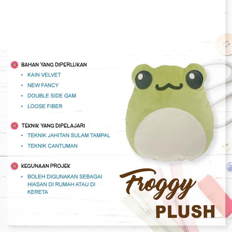 Froggy Plush Online Workshop