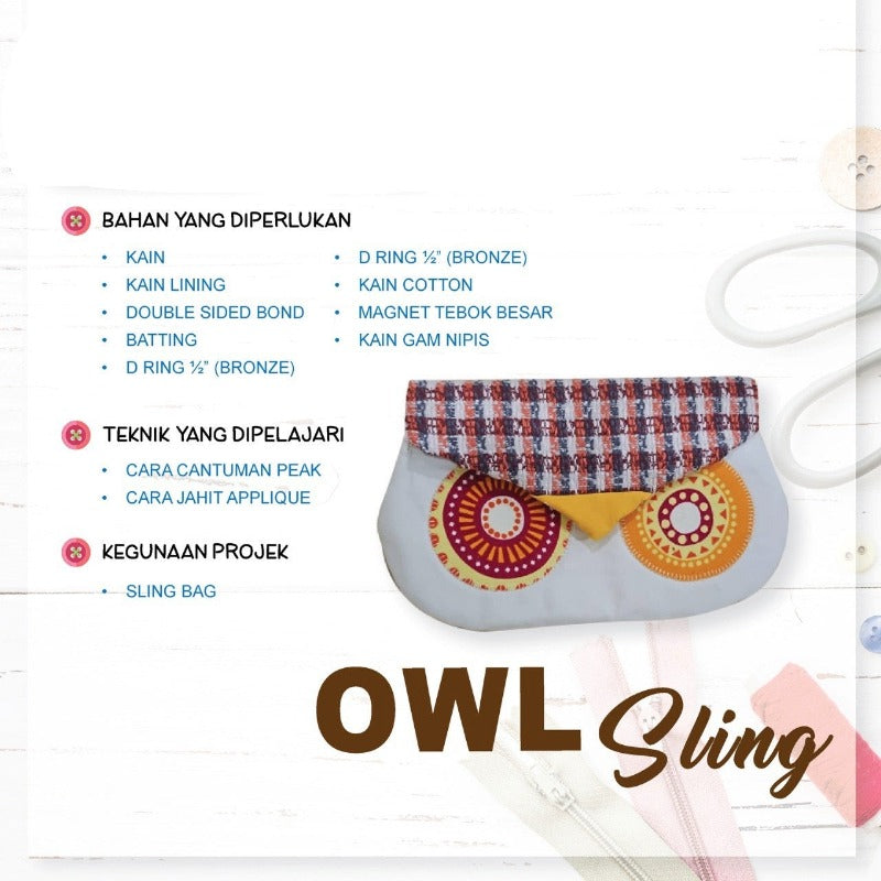 Owl Sling Online Workshop
