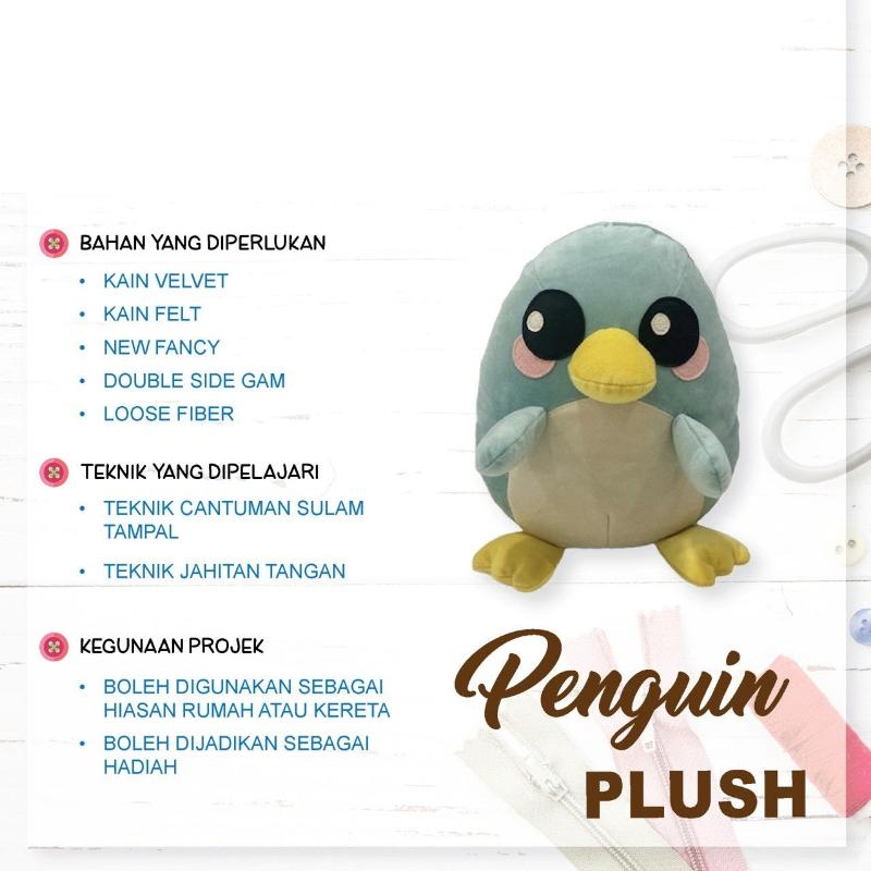 Penguin Plush Online Workshop