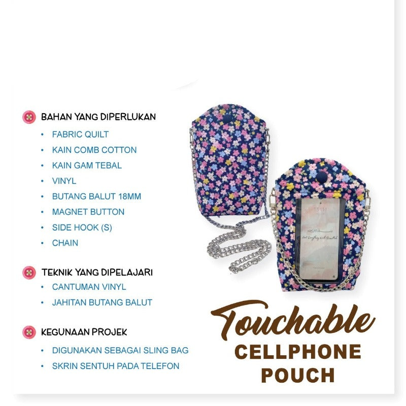 Touchable Cellphone Pouch Online Workshop