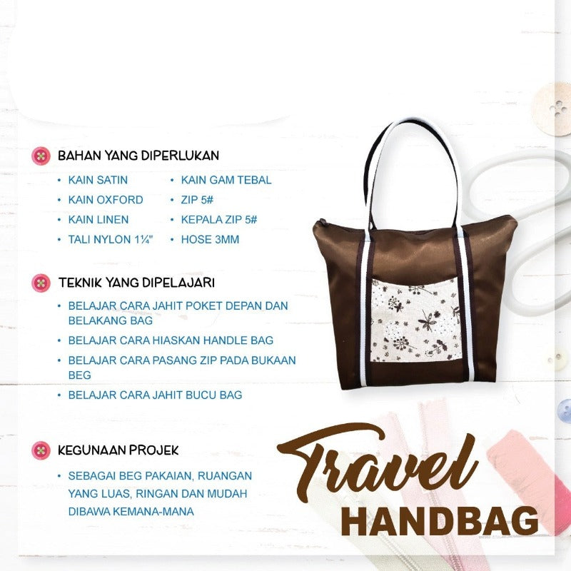 Travel Handbag Online Workshop