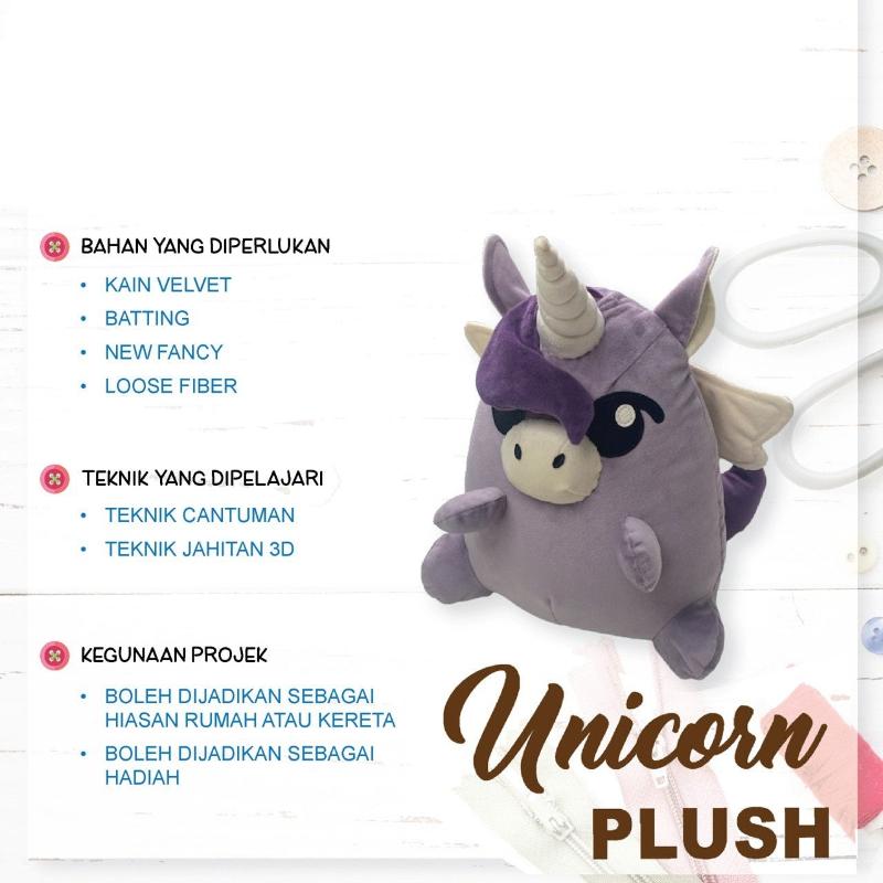 Unicorn Plush Online Workshop