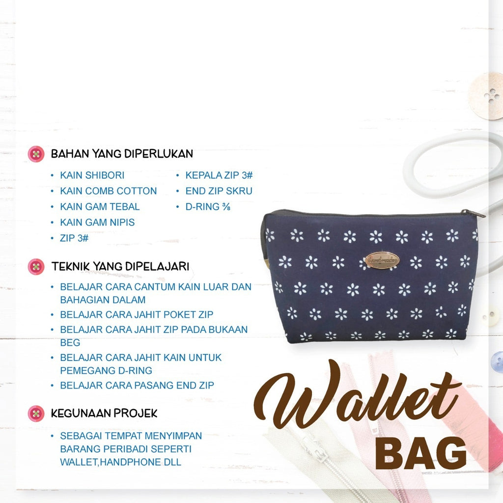 Wallet Bag Online Workshop