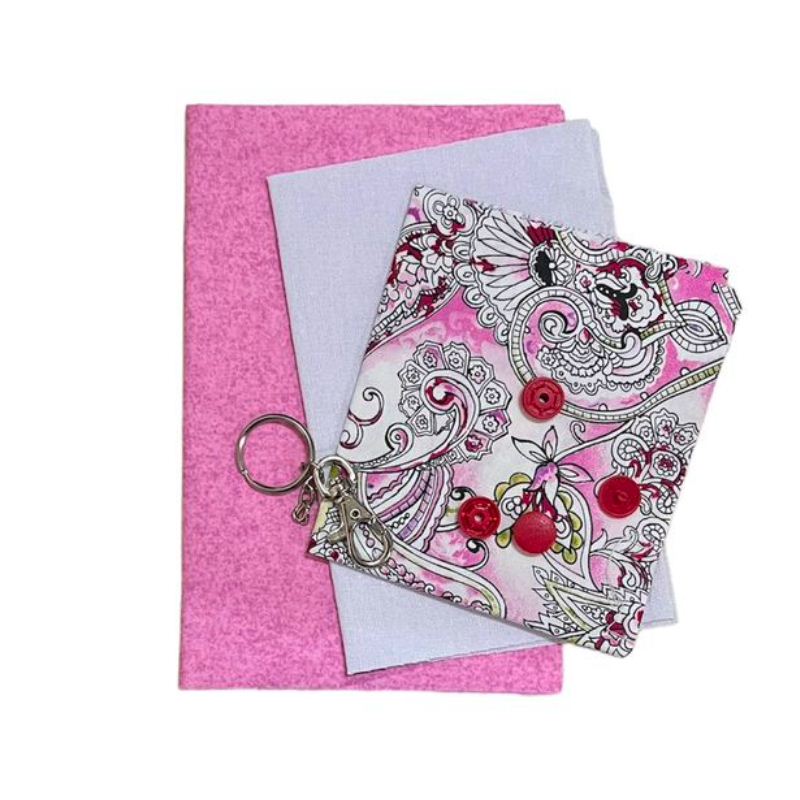 Card Holder with Key Ring Material Pack