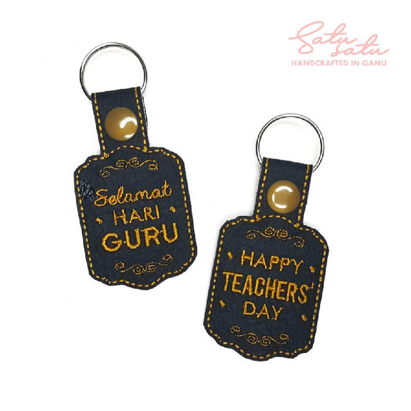 Embroidered Keychain: Hari Guru / Teachers' Day