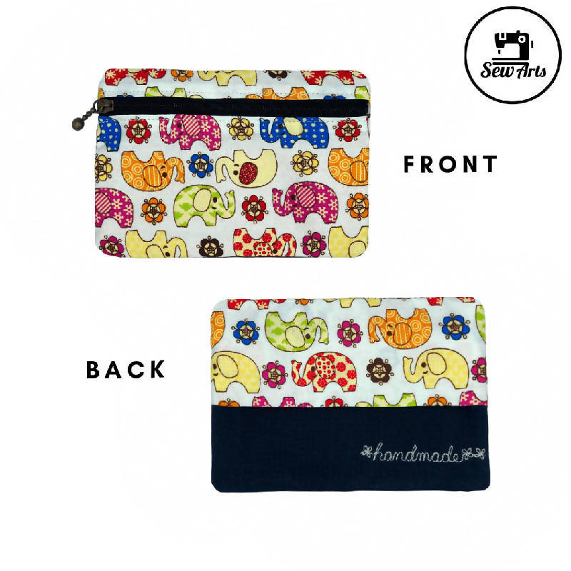 Sew Arts 2-in-1 Pocket Tissue Case + Zipper Pouch
