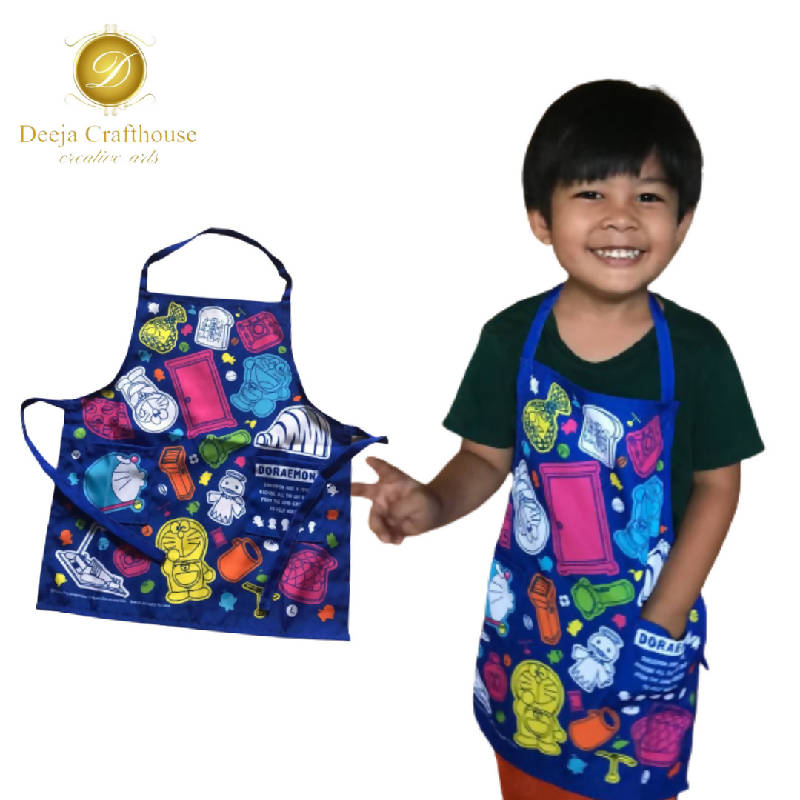 Apron Kids Drawing Painting