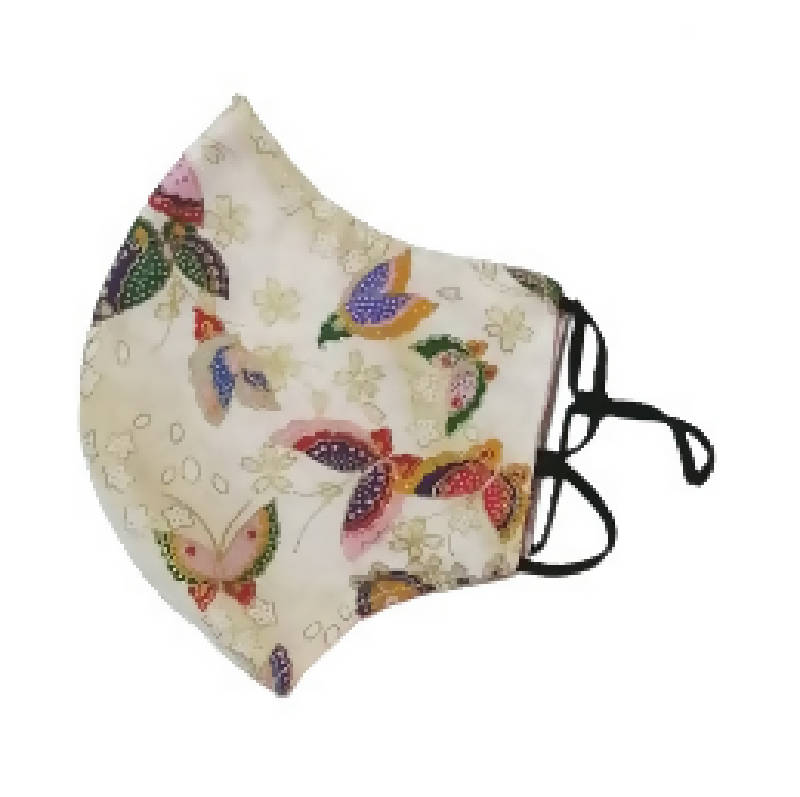 Fabric Cotton Mask ( Japanese Butterfly)
