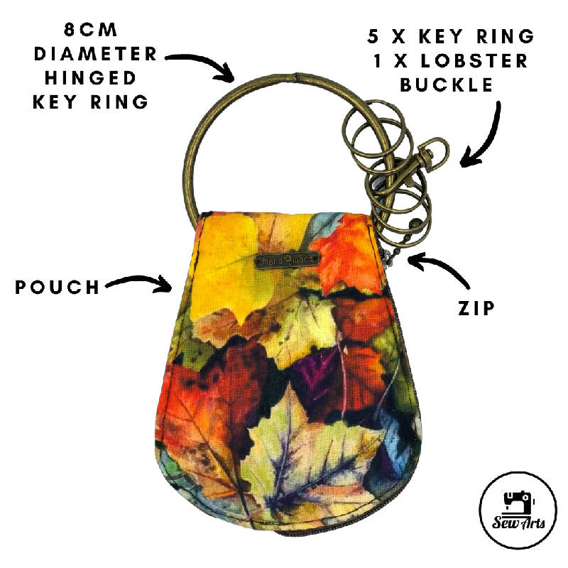Cutie Zipper Key pouch