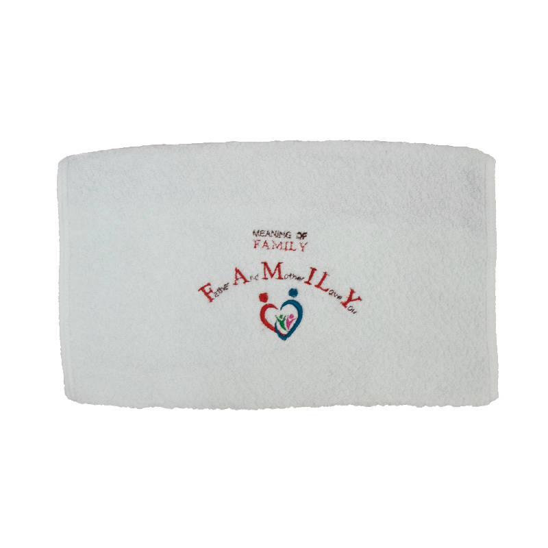Personalised Embroidered Face Towel (30 days lead time)
