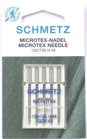 SCHMETZ Microtex Needle Size : 10, 12, 14