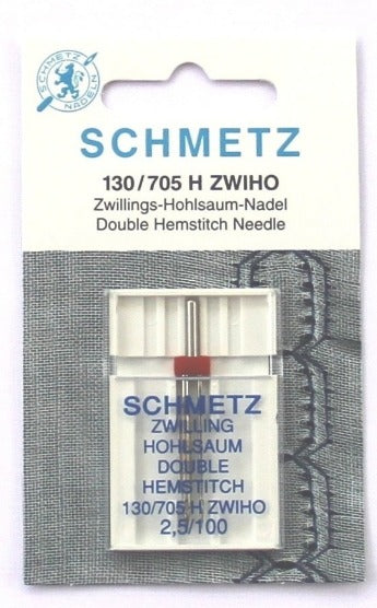 SCHMETZ Double Hemstitch Needle Size : 2.5