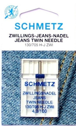 SCHMETZ Jeans Twin Needle Size : 4.0