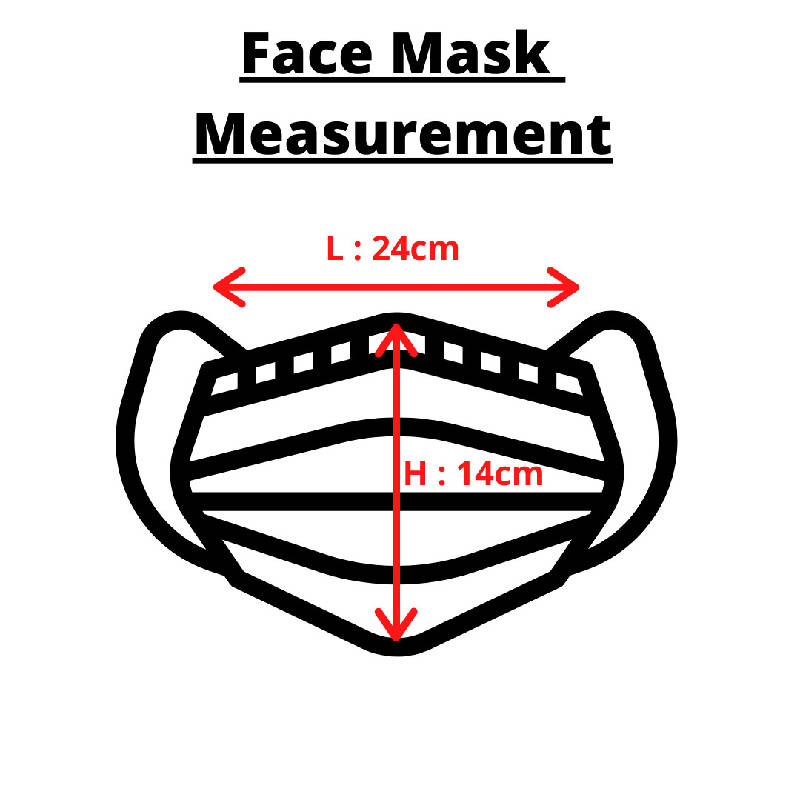 Premium Cotton Fabric 3-Ply Face Mask