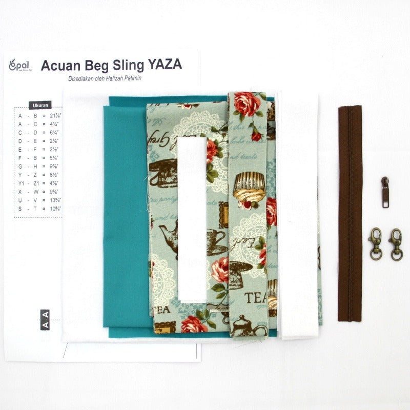 Sling Bag Yaza/ Shoulder Bag Material Pack