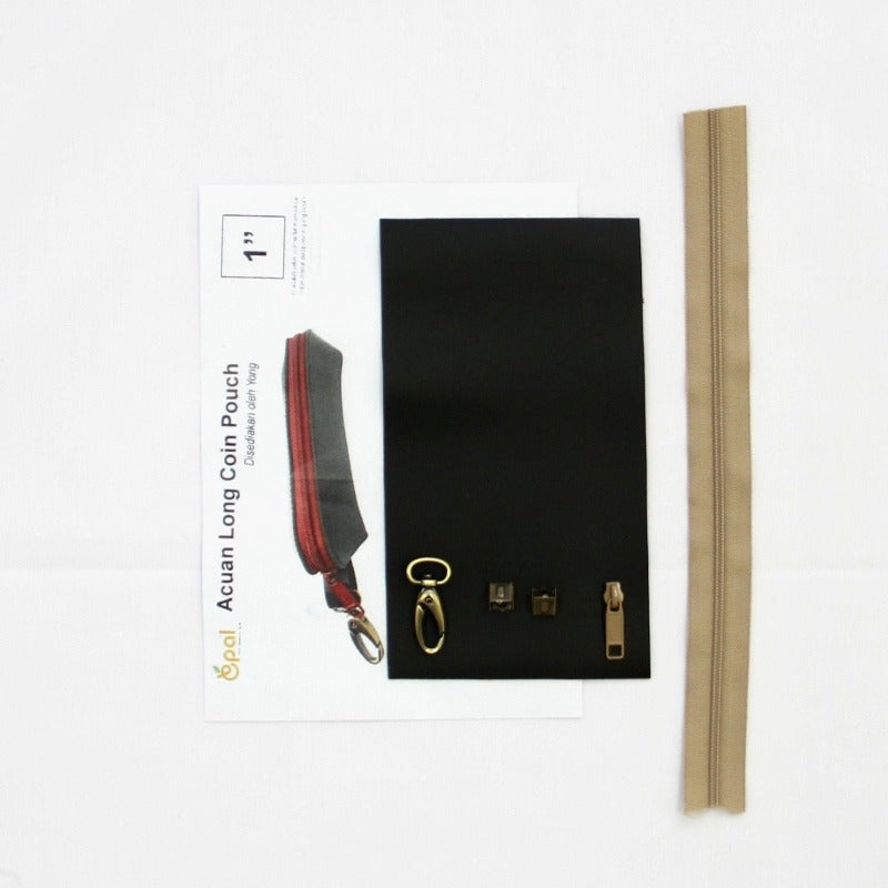 Long Coin Pouch Material Pack
