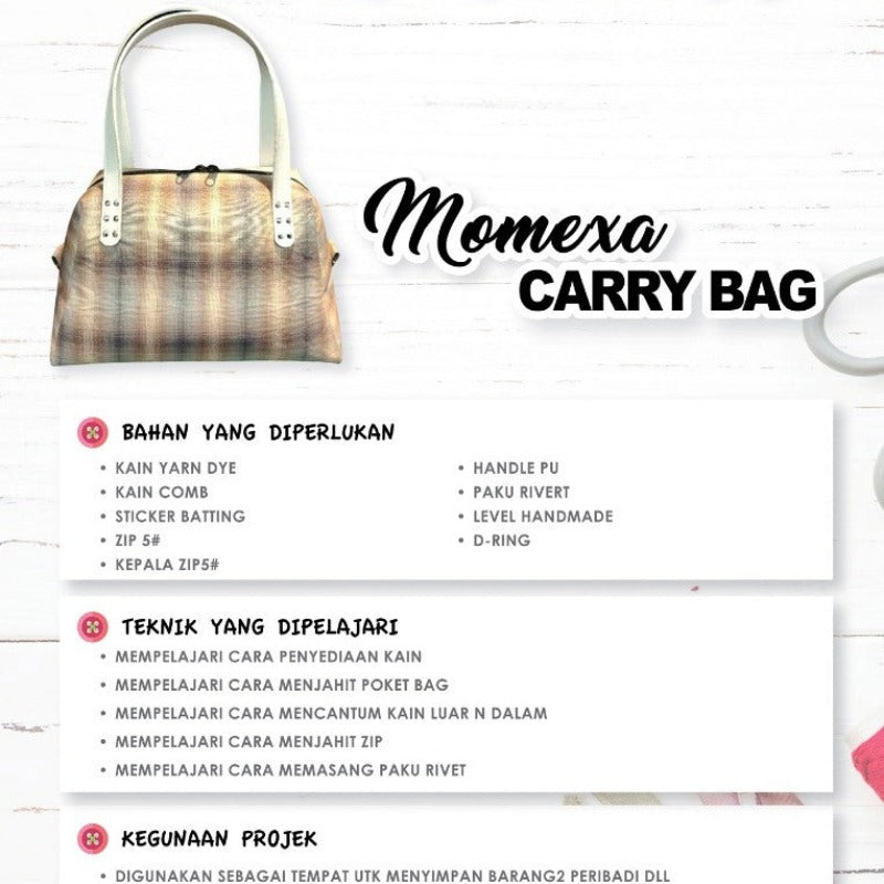 Momexa Carry Bag Online Workshop
