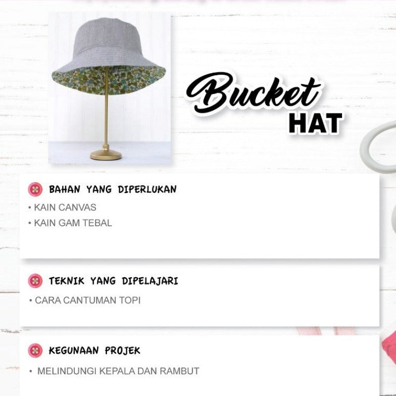 Bucket Hat Online Workshop