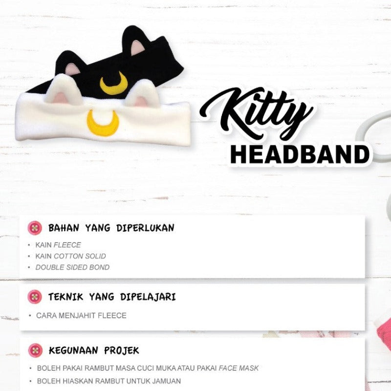 Kitty Headband Online Workshop